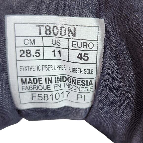 Asics Gel Nimbus 20 Running Shoes sz 11 Mens Gray Snake Print Low Top Lace Up - Picture 11 of 11